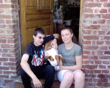 Morgan, Arsouille et moi
